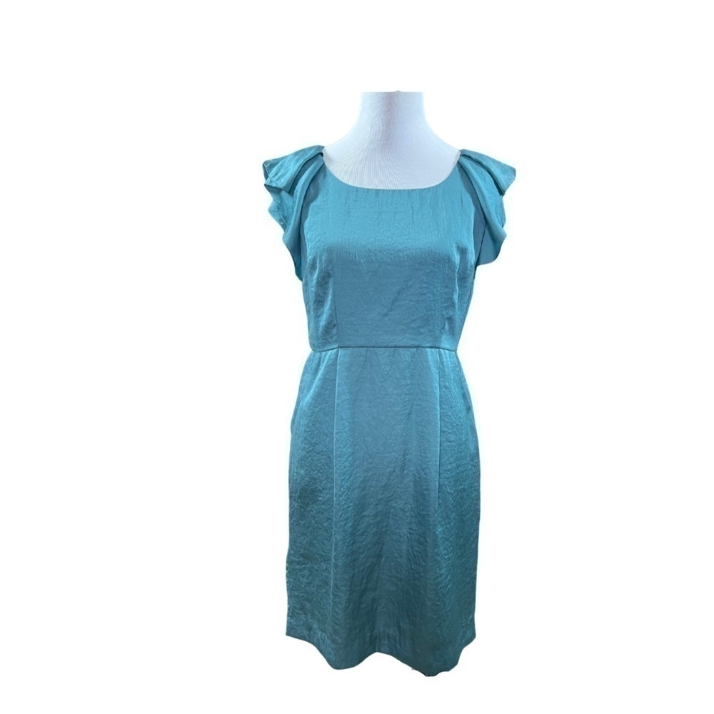 Ann Taylor LOFT Flutter Short Sleeve Dress